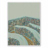 cadeau voor leesminachting sticker (Voorkant)