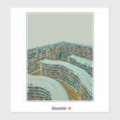cadeau voor leesminachting sticker (Vel)