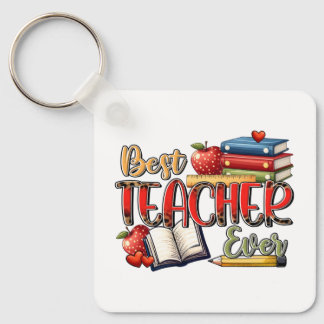 Cadeau voor leraar | Beste leraar ooit Sleutelhanger