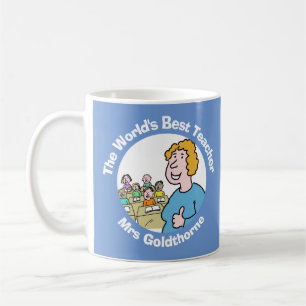 Cadeau voor leraar. Beste vrouwelijke leraar ter w Koffiemok