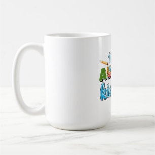 Cadeau voor leraar   Ik leer geweldige kinderen Koffiemok