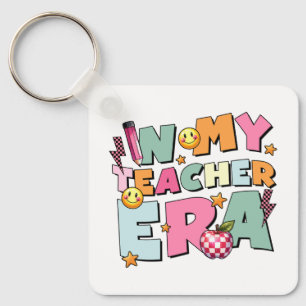 Cadeau voor leraar In mijn tijdperk als leraar Sleutelhanger