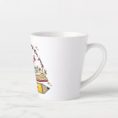 Cadeau voor leraar latte mok (Rechts)