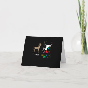 Cadeau voor leraar Leraar schoolbuschauffeur Kaart
