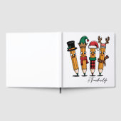 Cadeau voor leraar | Potlood leraar leven Gastenboek (Volledig)