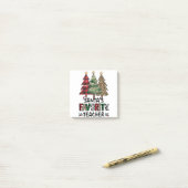 Cadeau voor leraar | Sinterklaas' favoriete leraar Post-it® Notes (Op bureau)