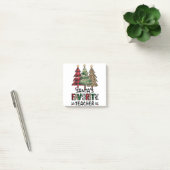 Cadeau voor leraar | Sinterklaas' favoriete leraar Post-it® Notes (Kantoor)