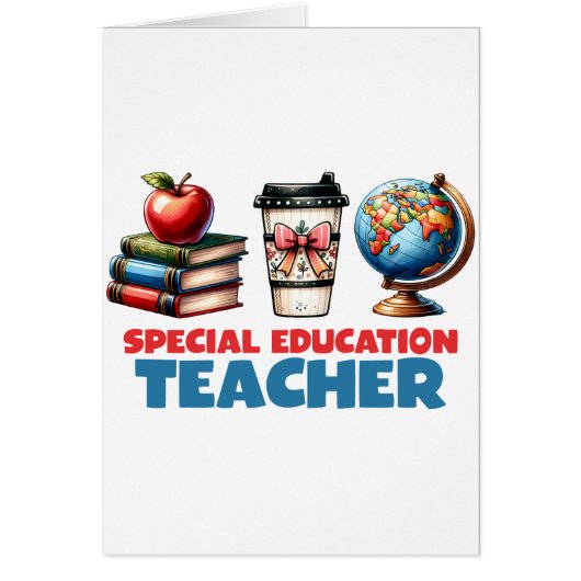 Cadeau voor leraar | Speciaal onderwijs leraar (Voorkant)