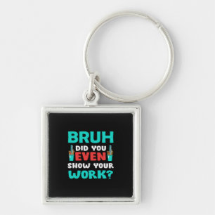 Cadeau voor leraar Toon je werk Sleutelhanger