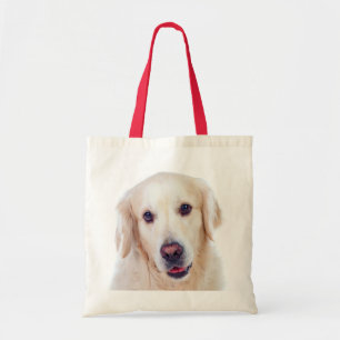Cadeau voor liefhebbers van cute puppy Golden Retr Tote Bag