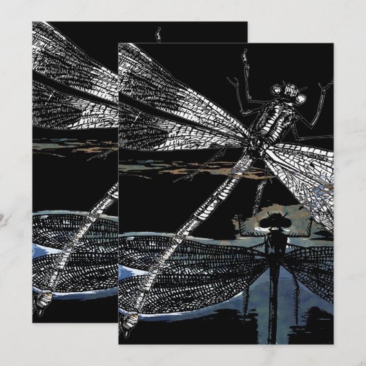 cadeau voor likkerschilden | Cute Dragonfly-ontwer (Voorkant / Achterkant)