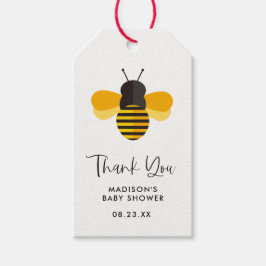 Cadeau voor Little Honey Bee Baby Shower dank je  Cadeaulabel