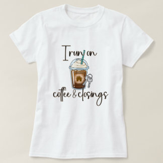 Cadeau voor makelaar in onroerend goed: koffie en t-shirt