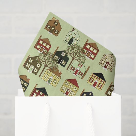 Cadeau voor makelaar tissuepapier (Cadeauzakje)