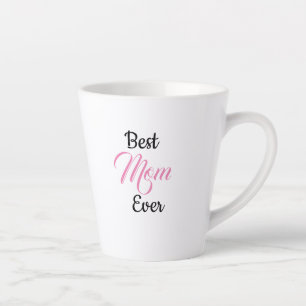 Cadeau voor mam - Beste mam ooit - Gepersonaliseer Latte Mok