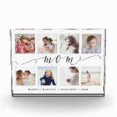 Cadeau voor mam | Familie Foto Keepslag Collage (Voorkant)