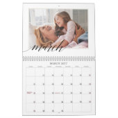 Cadeau voor mam | Fotoherinneringen Moederschap Kalender (Mar 2027)