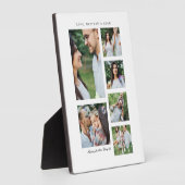 Cadeau voor mam | Moederdag 6 Foto-collage Fotoplaat (Zijkant)