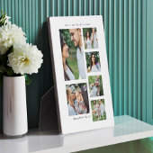 Cadeau voor mam | Moederdag 6 Foto-collage Fotoplaat