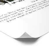 Cadeau voor mama en papa op mijn trouwdag voor oud poster (Hoek)