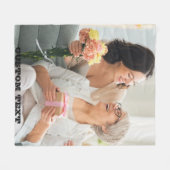 CADEAU VOOR MAMA FLEECE DEKEN (Voorkant (Horizontaal))