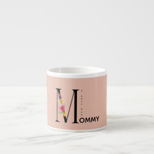 Cadeau voor mama, ik hou van jou mama, Moederdag K Espresso Kop