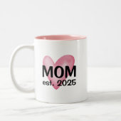 Cadeau voor mama - Koffie Mok met Hart (Links)