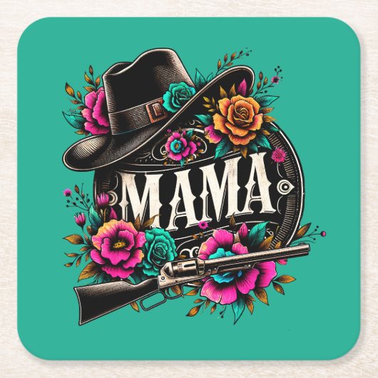Cadeau voor mama; moeder; moeder; moeder; moederda kartonnen onderzetters (Voorkant)