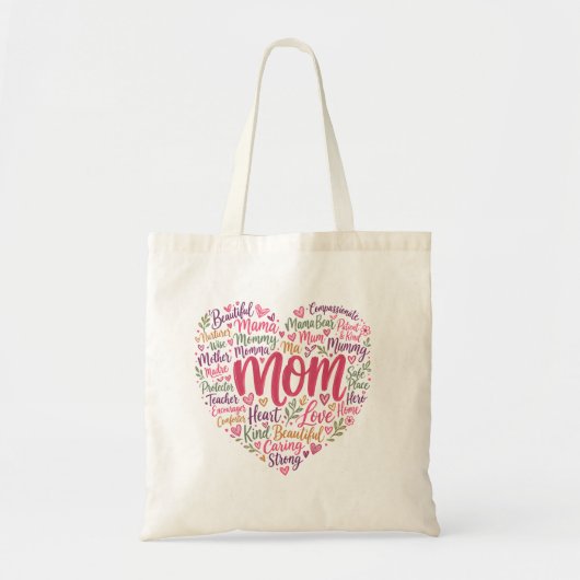 Cadeau voor mama tote bag (Voorkant)