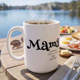 Cadeau voor mama voor nieuwe moeder koffiemok