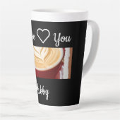 Cadeau voor man latte mok (Rechterhoek)