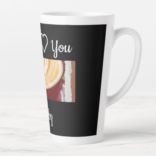 Cadeau voor man latte mok (Rechts)
