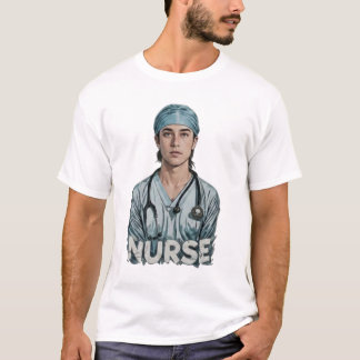 Cadeau voor mannelijke verpleegkundigen ter waarde t-shirt