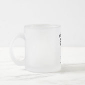 Cadeau voor man's 80e verjaardag Grootste Aangepas Matglas Koffiemok (Links)