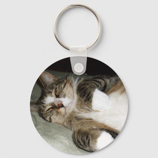 Cadeau voor Manx-kattenliefhebber Sleutelhanger (Voorkant)