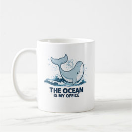 Cadeau voor marien bioloog voor oceaanliefhebber koffiemok