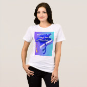 Cadeau voor MBA Tri-Blend Shirt (Voorkant volledig)