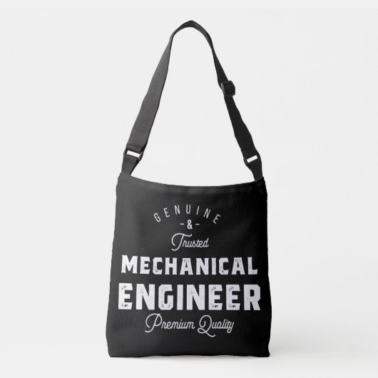 Cadeau voor Mechanical Engineer Crossbody Tas (Voorkant)