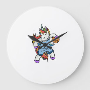 Cadeau voor meisje basketbalspeler BBaller eenhoor Grote Klok