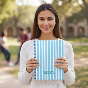 Cadeau voor Meisjes met Preppy Stijl, Persoonlijk  Notitieboek
