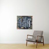 Cadeau voor mijn dochter, kerstbrief aan dochter wandkleed (In Situ (horizontaal))