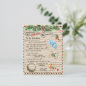 Cadeau voor mijn kleinzoon, Kleinzoon en Opa, Voge Kaart (Staand voorkant)