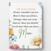 Cadeau voor mijn tienerdochter, inspiratie fotoplaat (voorkant)