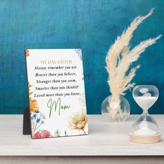 Cadeau voor mijn tienerdochter, inspiratie fotoplaat (Zijkant)