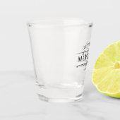 Cadeau voor moderne bruidsjonkers Elegant glazen b (Links)