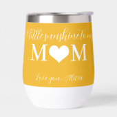 Cadeau voor moeder hart Moederdag kleine zonneschi (Links)