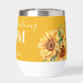 Cadeau voor moeder hart Moederdag kleine zonneschi (Achterkant)