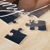 Cadeau voor moeder Idee Gepersonaliseerde mama fot Legpuzzel (Zijkant)
