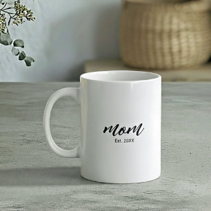 Cadeau voor moeder met script 'Nieuwe moeder geves Koffiemok