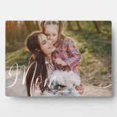 Cadeau voor Moeder Moederdag Volledige Foto Mum Sc Fotoplaat (voorkant)